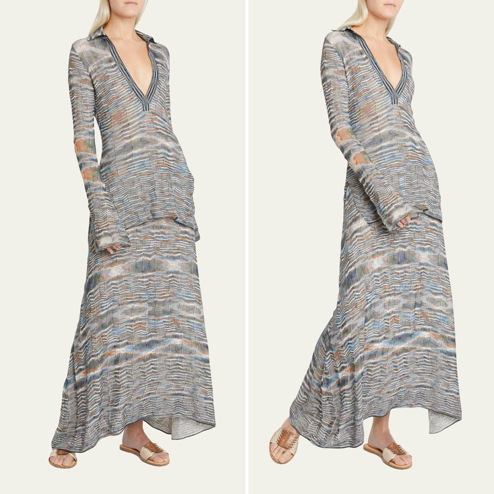 Ulla Johnson Marlo Top Azurite Runway Knit Size Small - Picture 8 of 10
